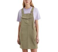 Marc OߴPolo Denim Vestido Tipo Peto de Tejido elástico Mujer Corte en A, Verde (Dusky Green), S