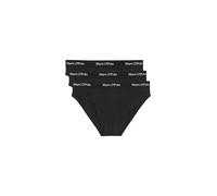 Marc O´Polo Essentials 3-Pack Brief Bragas, Black, Large De Las Mujeres
