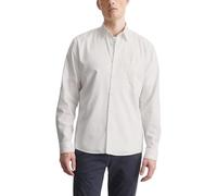 Marc OߴPolo Hombre Camisa de manga larga Regular fit, Blanco Sucio (Egg White), L