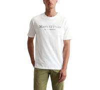 Marc OߴPolo Hombre Camiseta de punto de algodón orgánico con cuello redondo, Blanco (White), 3XL