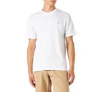 Marc OߴPolo Hombre Camiseta de punto de algodón orgánico con cuello redondo, Blanco (White), M