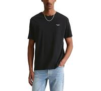 Marc OߴPolo Hombre Camiseta de punto de algodón orgánico con cuello redondo, Negro (Black), 3XL