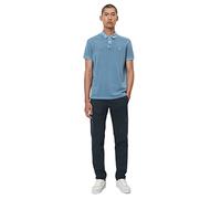 Marc OߴPolo Hombre Polo de manga corta de algodón orgánico Regular fit, Azul (Kashmir Blue), M