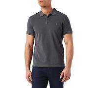 Marc OߴPolo Hombre Polo de manga corta de algodón orgánico Regular fit, Gris (Grau), XS