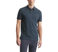 Marc OߴPolo Hombre Polo de manga corta de tejido elástico Shaped fit, Azul (Total Eclipse), XL