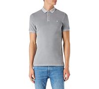 Marc OߴPolo Hombre Polo de manga corta de tejido elástico Shaped fit, Gris (Grau), XXL