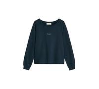 Sudadera de corte holgado teñida en pieza Martime Blue S