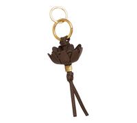 Marc O'Polo llavero Kaya Leather Keyring Coffee Brown