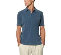 Marc O'Polo M24221053056 Camisa de Polo, Azul, XXXL para Hombre