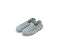Marc OߴPolo Mocasines de Piel Mujer Elegantes, Azul (Light Blue), 39