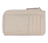 Marc O'Polo Monedero Florica Leather Zip Wallet Grey Silk Crema
