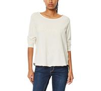 Marc OߴPolo Mujer Camiseta de manga larga de algodón orgánico Camiseta interior, Blanco (White), XS