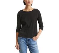 Marc OߴPolo Mujer Camiseta de manga larga de algodón orgánico Regular fit, Negro (Black), XS