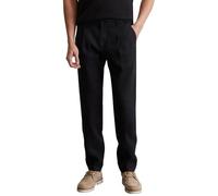 Marc OߴPolo Pantalón de lino con cintura elástica Hombre largo, Negro (Black), W40/L30