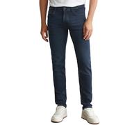 Marc OPolo Pantalones Vaqueros para Hombre con Parte elástica Shaped Fit, Azul, 34W / 34L