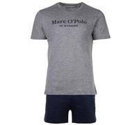 Marc O´Polo Mix&Match-Conjunto de Pijama Corto Pajama, Gris y Azul Marino, XXL para Hombre