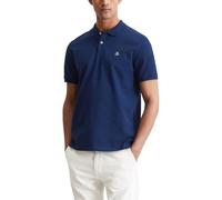 Marc OߴPolo Polo de Manga Corta de algodón orgánico Hombre Regular Fit, Azul (Iris Ink), M