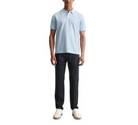 Marc OߴPolo Polo de Manga Corta de algodón orgánico Hombre Regular Fit, Azul (Starlight), XS