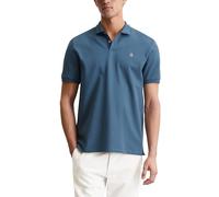 Marc OߴPolo Polo de Manga Corta de algodón orgánico Hombre Regular Fit, Azul (Storm), L