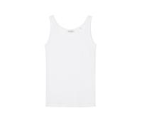 Marc OߴPolo Mujer Top de tirantes con cuello redondo Slim fit, Blanco (White), M