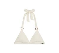 Marc O'Polo Top de Bikini triángulo Firecracker Floral para Mujer, Firecracker Floral White Cotton, L