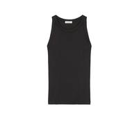 Marc OߴPolo Mujer Top de tirantes de algodón orgánico con cuello redondo alto, Negro (Black), M