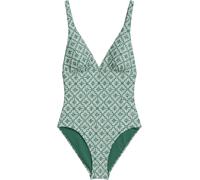 Marc O'Polo Traje de baño ' Geo Capsule ' verde / blanco XS verde / blanco