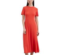 Marc OߴPolo Vestido de punto con escote redondo Mujer Slim Fit, Rojo (Burnt Red), M