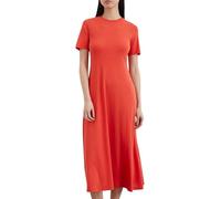 Marc OߴPolo Vestido de Punto con Escote Redondo Mujer Slim Fit, Rojo (Burnt Red), XS