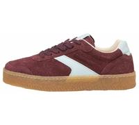 Marc O'Polo Zapatillas Cortney 1h para Mujer, Berenjena Oscura Rojo Plata Azul, 39 EU