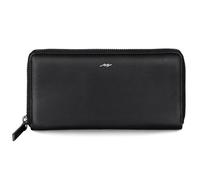 Marc Peter Cartera vintage Daisy de piel grande con protección RFID aprobada por TUV, incluye caja de regalo, para mujer, Nappa Negro, Daisy, Clásico