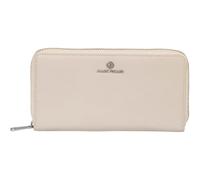 Marc Picard Cuero Monedero Maremma Zip Wallet Cream White Crema
