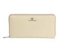 Marc Picard Cuero Monedero Umbria Zip Wallet Grey Beige