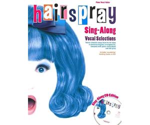 Marc Shaiman: Hairspray - Sing-Along Vocal Selections. Partituras, CD para Piano, Voz y Guitarra(Diagramas)
