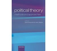 Marc Stears David Leopold Political Theory (Tapa blanda)