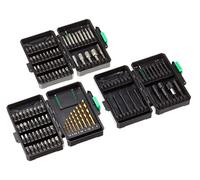 Marca Amazon - Denali Juego de puntas para taladro y atornillador, 123 piezas
