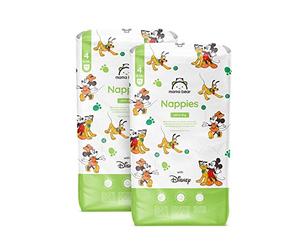 Marca Amazon - Mama Bear Disney pañales ultrasecos, Talla 4 (8-14 kg), Blanco, 168 Unidad, 2 Paquetes de 84 - PACK MENSUAL