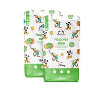 Marca Amazon - Mama Bear Disney pañales ultrasecos, Talla 4+ (9-15 kg), Blanco, 160 Unidad, 2 Paquetes de 80 - PACK MENSUAL