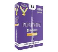 Marca American Vintage Cañas - Paquete de 10 - Saxo Soprano - 3.5