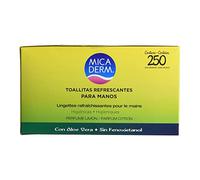 Marca Blanca - Micaderm Toallitas Refrescantes para Manos, Pack de 250
