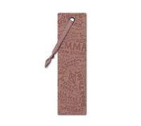 Marca página cuero PU color Rubor modelo Emma Catwalk