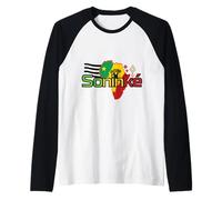 Marca Soninké Mauritania Mali Senegal Gambia Camiseta Manga Raglan