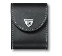 Marca Victorinox. Zubehör Gürteletui Leder Navaja, VICTORINOX Lederetui GolfTool mit Metallklammer, Negro, estándar