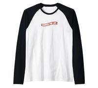 Marcado para un Compromiso Duradero de por Vida, Pancarta roja Camiseta Manga Raglan