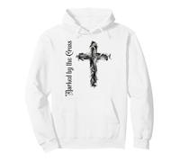 Marcado por la Cruz Christian Ash Cita de la Biblia Religiosa Sudadera con Capucha