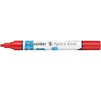 Marcador acrílico Schneider Paint-It 320 4 mm de rojo
