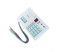 Marcador automático para personas mayores, alarma de llamada de un solo toque de 4 números con grabación de voz de 20 segundos, retención de memoria de fallo de energía, bloqueo de contraseña para