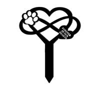 Marcador conmemorativo de tumba para perros y gatos, para decoración de jardín e interior, para consolar a dueños de mascotas en duelo y cementerio, letrero para exteriores