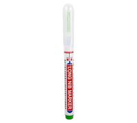 Marcador de agujero profundo | Marcador de nariz larga, bolígrafo impermeable de secado rápido para carpintería, carpintería, soldadura y construcción
