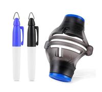 Marcador De Alineación De Pelotas De Golf - Plantilla De Dibujo Lineal De ABS, Paquete De 2 Bolígrafos Scribe Plus, Herramienta Portátil De 7,5 X 6 Cm, Dispositivo De Marcado De Fácil Agarre |